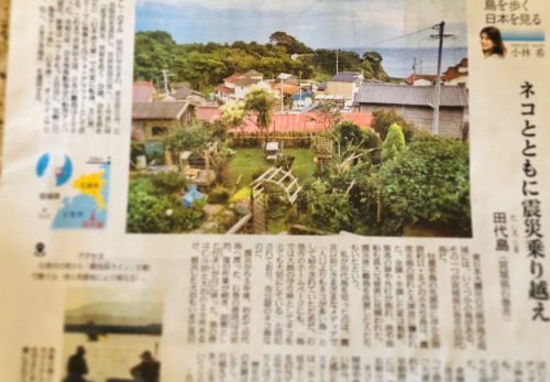 【本日6/26売り】産経新聞で連載中「島を歩く、日本を見る」